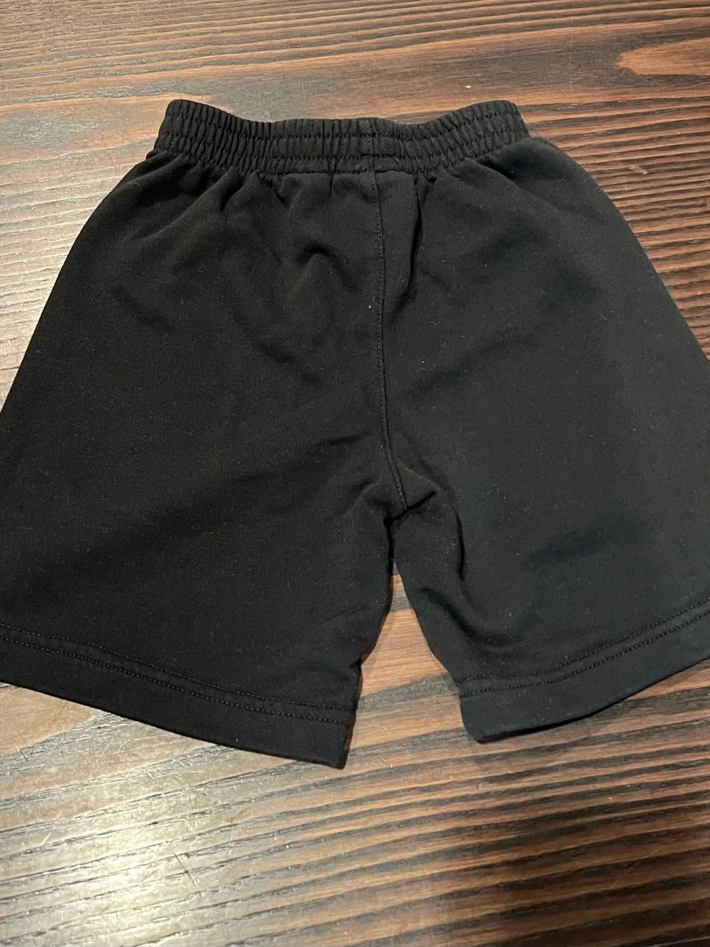 Converse Black Shorts with Red Star Logo